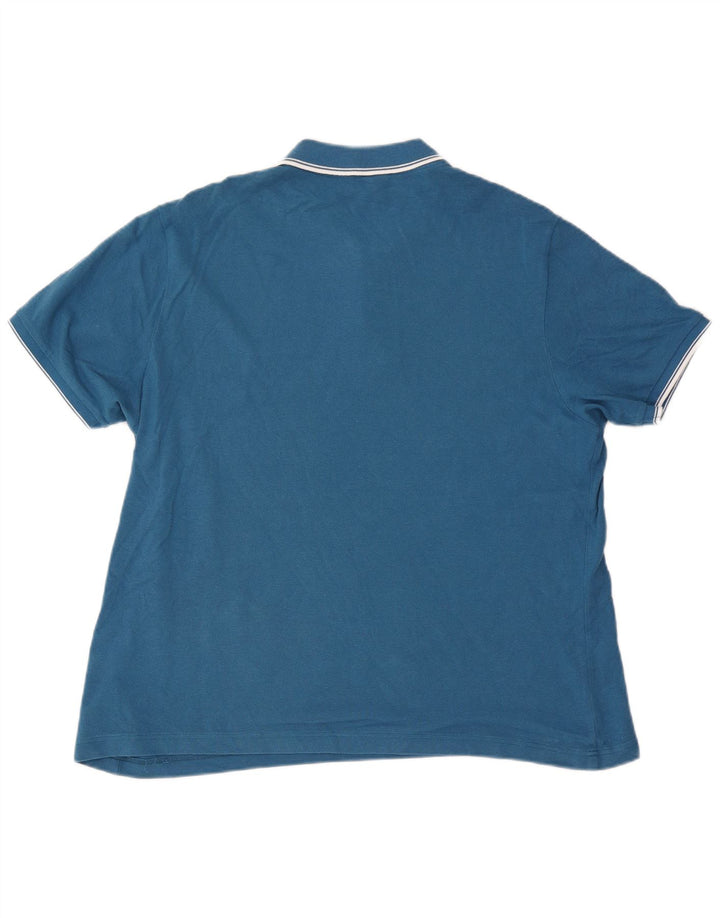 Męska koszulka polo Ben Sherman XL, niebieska, bawełniana