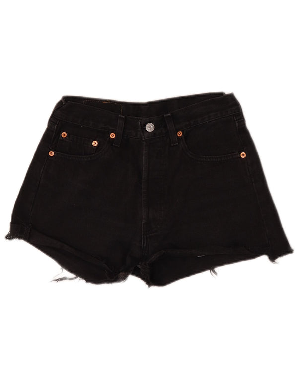 Damskie spodenki jeansowe Levi's 501 W28 Średnia czerń