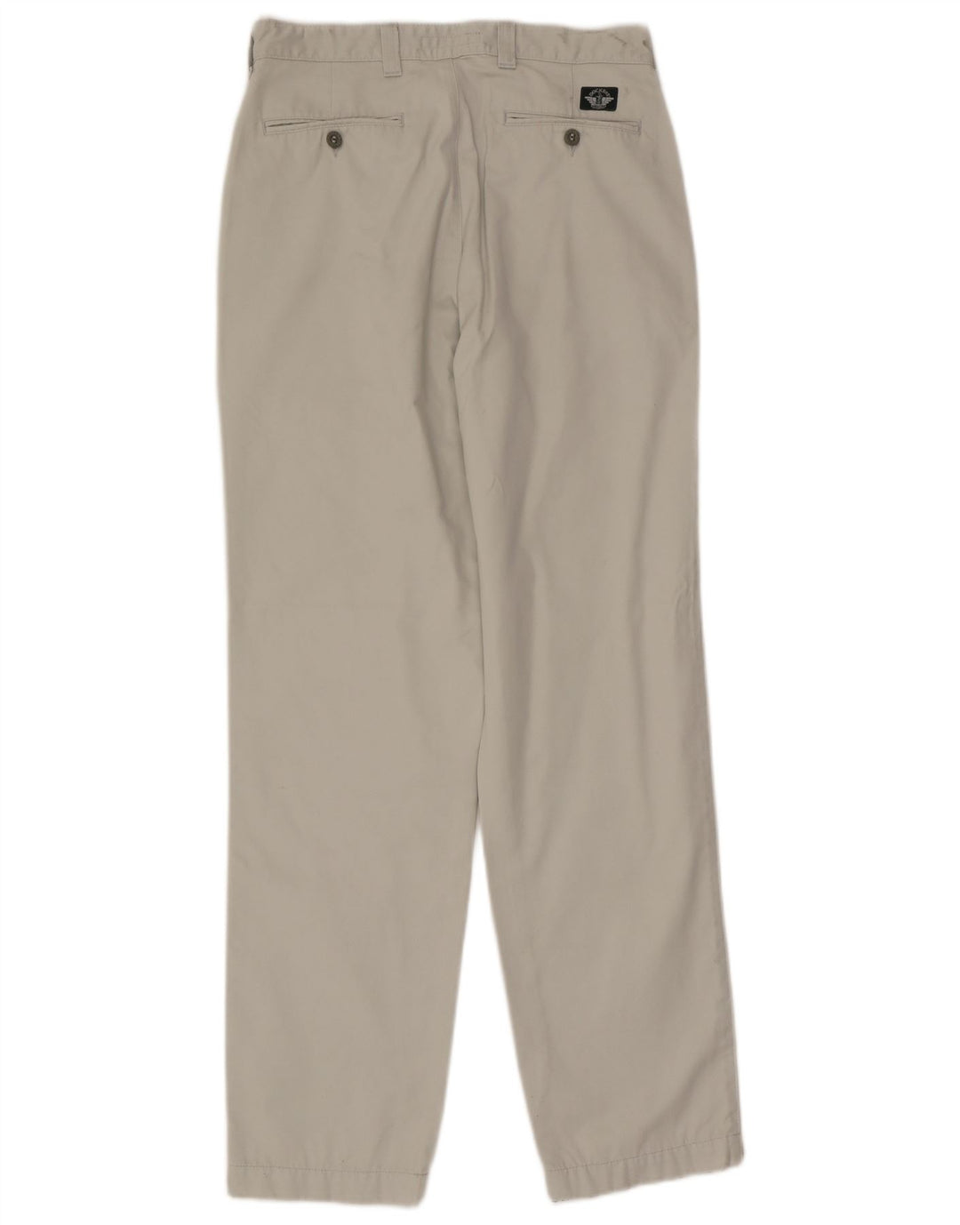 Męskie spodnie chino Dockers khaki proste W32 L34 szare