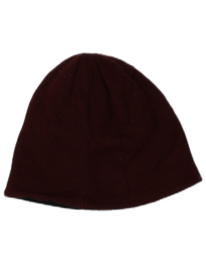 Męska czapka beanie Calvin Klein w jednym rozmiarze, bordowa, akrylowa