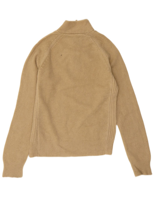 Męski sweter z zamkiem błyskawicznym Timberland 2XL beżowa wełna owcza
