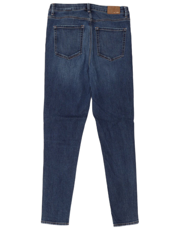 Marks & Spencer Damskie Ivy Skinny Jeans UK 12 Medium W30 L28 Niebieskie bawełniane