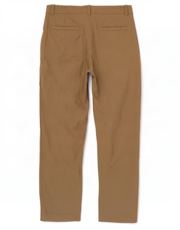 Spodnie Chino Massimo Dutti Damskie Crop Tapered EU 40 Medium W30 L26 Beżowe