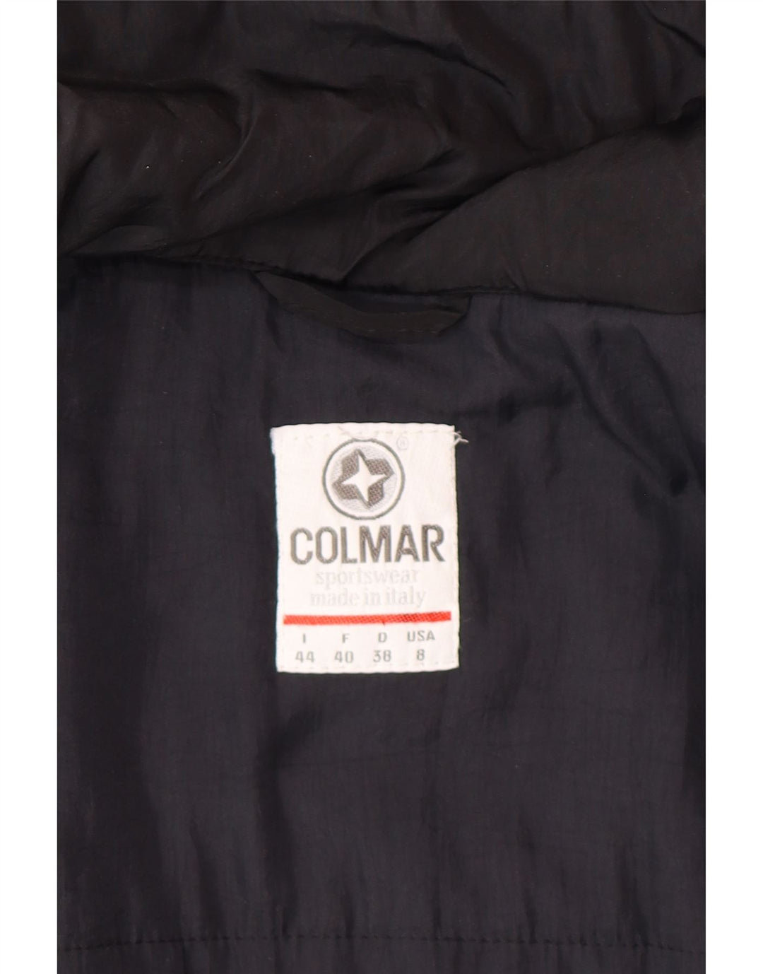 Damski płaszcz z kapturem, oversize, wyściełany Colmar IT 44, średni czarny