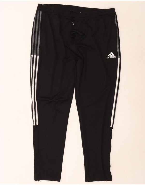 Damskie spodnie dresowe Adidas Aeroready UK 20 2XL Czarny poliester