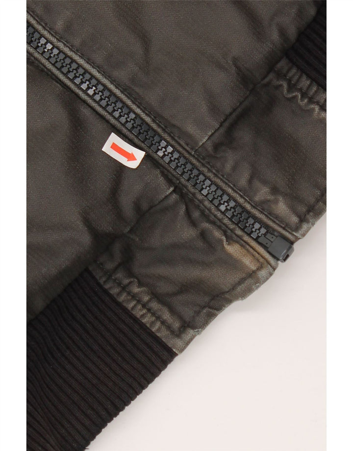 Męska kurtka wojskowa Jack & Jones UK 36, mała, szara, bawełniana
