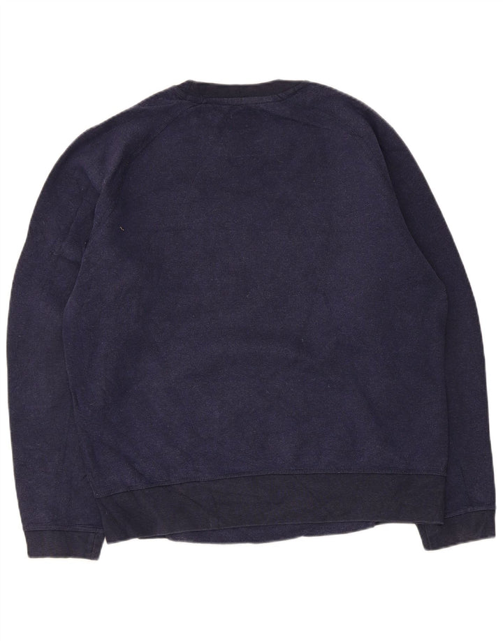 Męska bluza dresowa Nike, średnia, granatowa, bawełniana