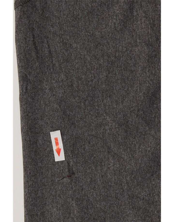 Damskie legginsy Capri Under Armour UK 14, duże, szare, geometryczne, z poliestru
