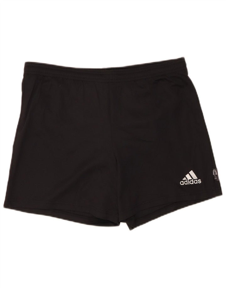 Adidas Chłopięce Spodenki Sportowe Climalite 13-14 Lat Czarny Poliester