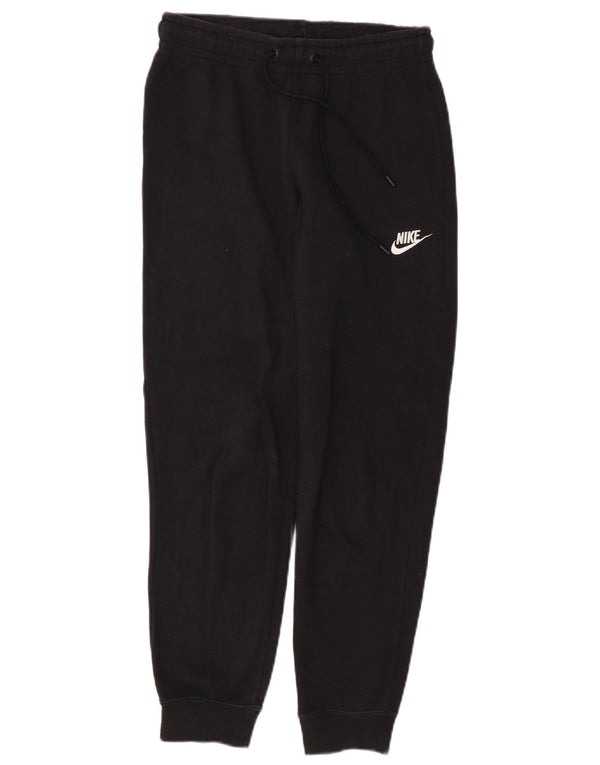 Damskie spodnie dresowe NIKE Joggers UK 10 Małe, czarne, bawełniane