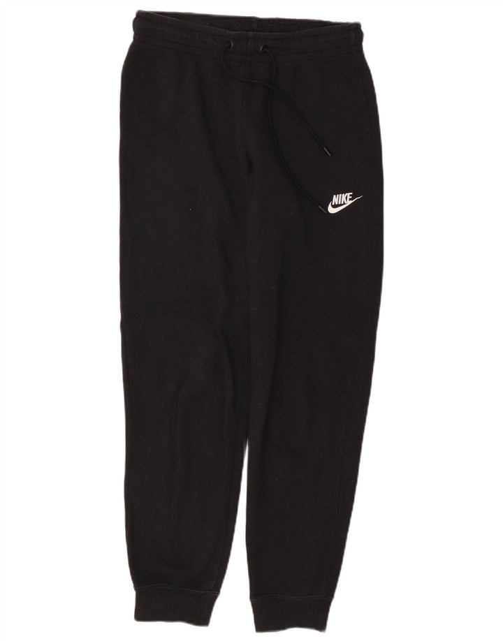 Damskie spodnie dresowe NIKE Joggers UK 10 Małe, czarne, bawełniane