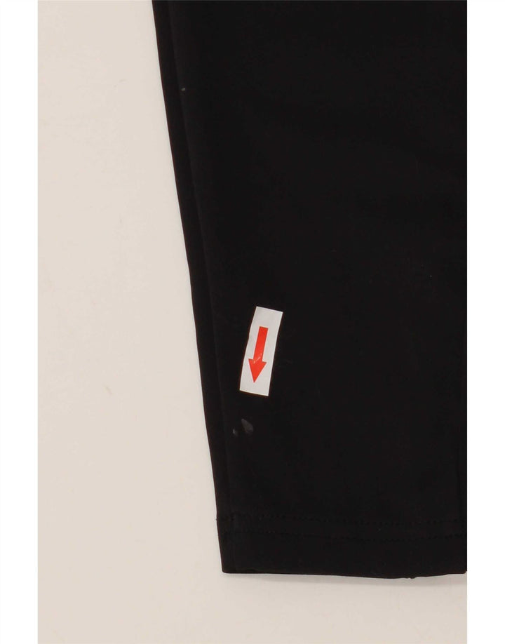 Damskie legginsy Adidas Crop UK 12/14 Średni czarny poliester