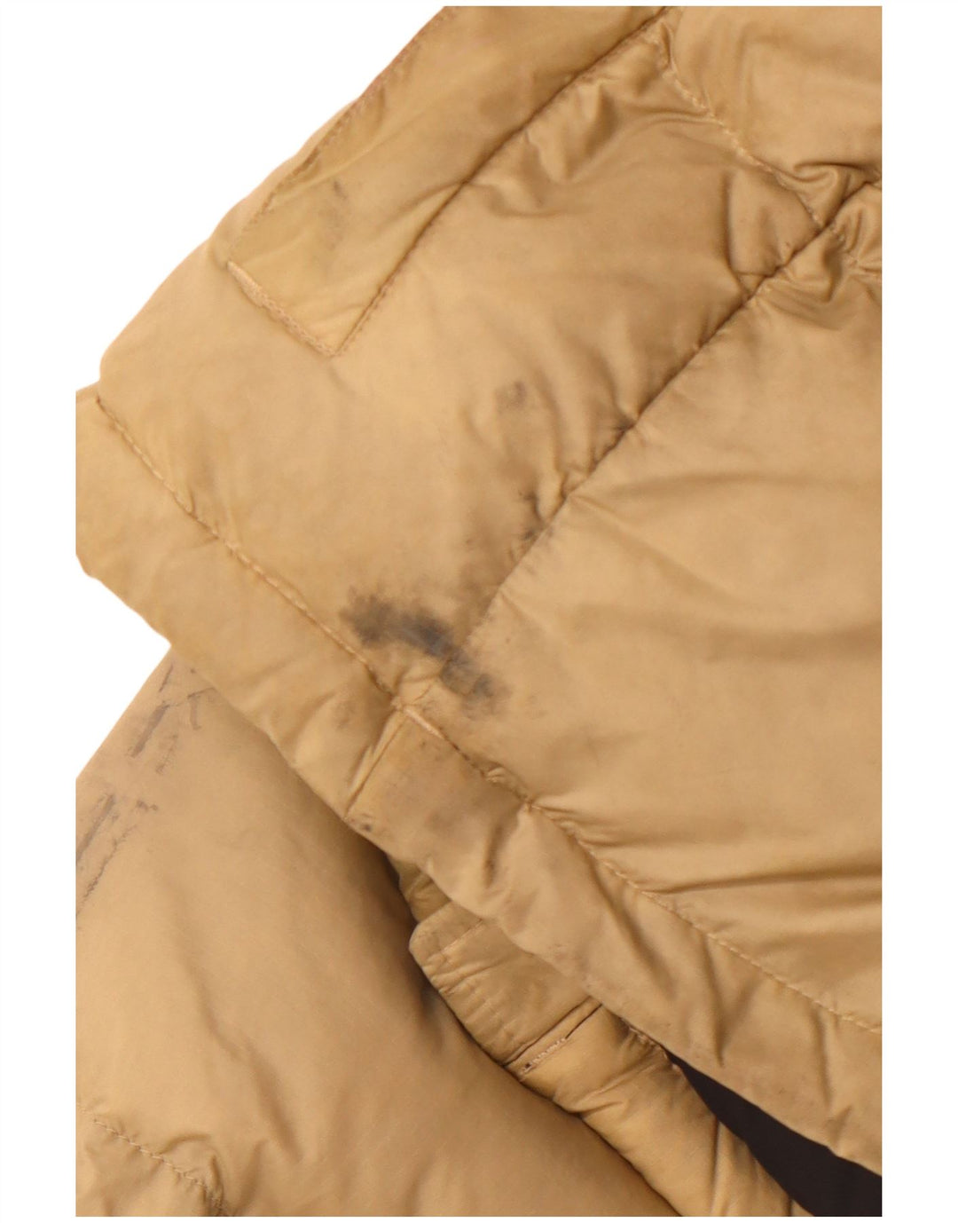 Damska ocieplana kurtka THE NORTH FACE UK 14, nylon w kolorze średniego beżu