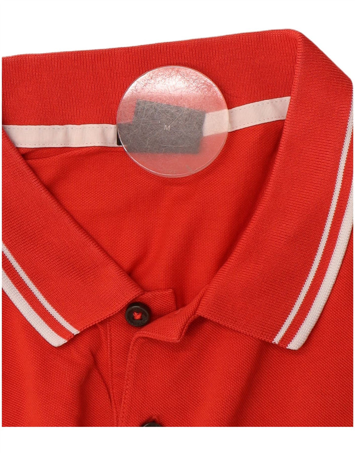 Męska koszulka polo Hugo Boss o regularnym kroju, średnio czerwona, bawełniana