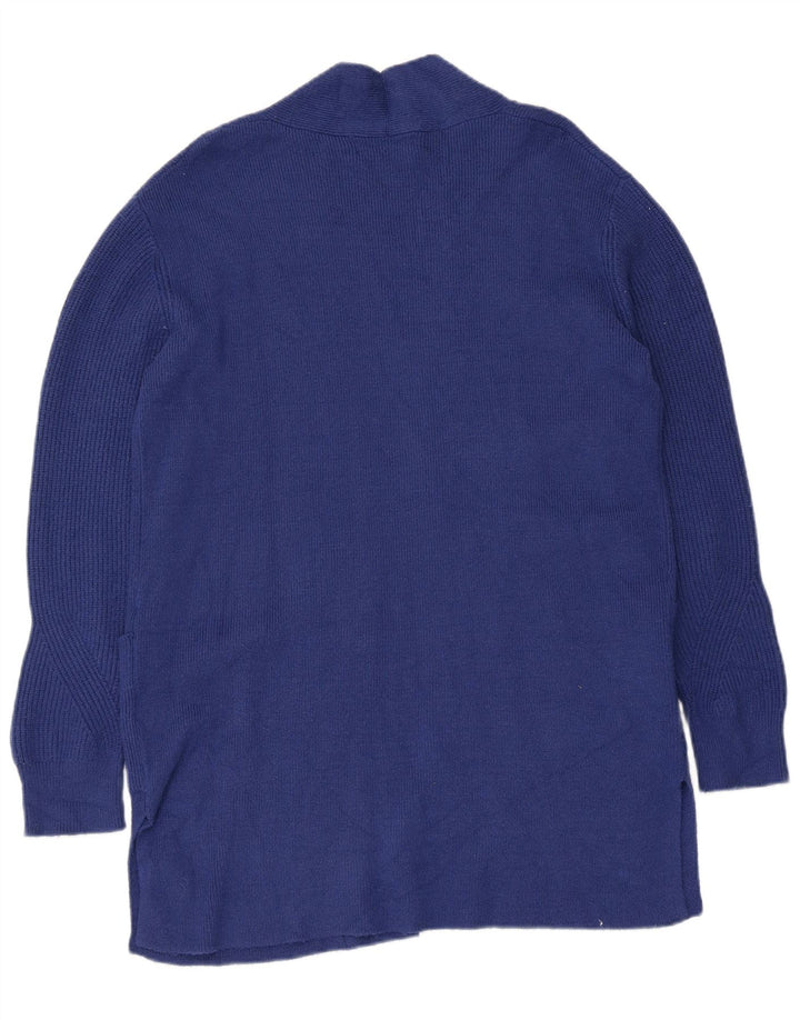 Sweter damski Marks & Spencer Longline Open Cardigan UK 12, średni niebieski