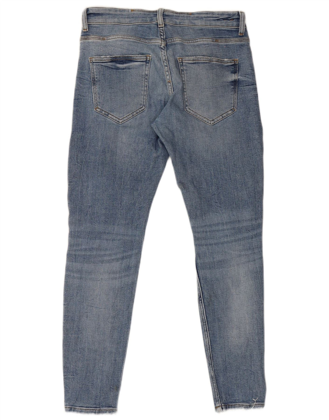 Męskie dżinsy rurki Zara w trudnej sytuacji EU 40 Medium W31 L29 Niebieskie