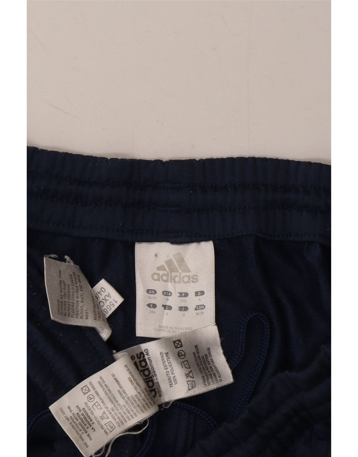 ADIDAS Mens Tracksuit Trousers UK 40/42 Medium Navy Blue Polyester Vintage Adidas and Second-Hand Adidas from Messina Hembry 