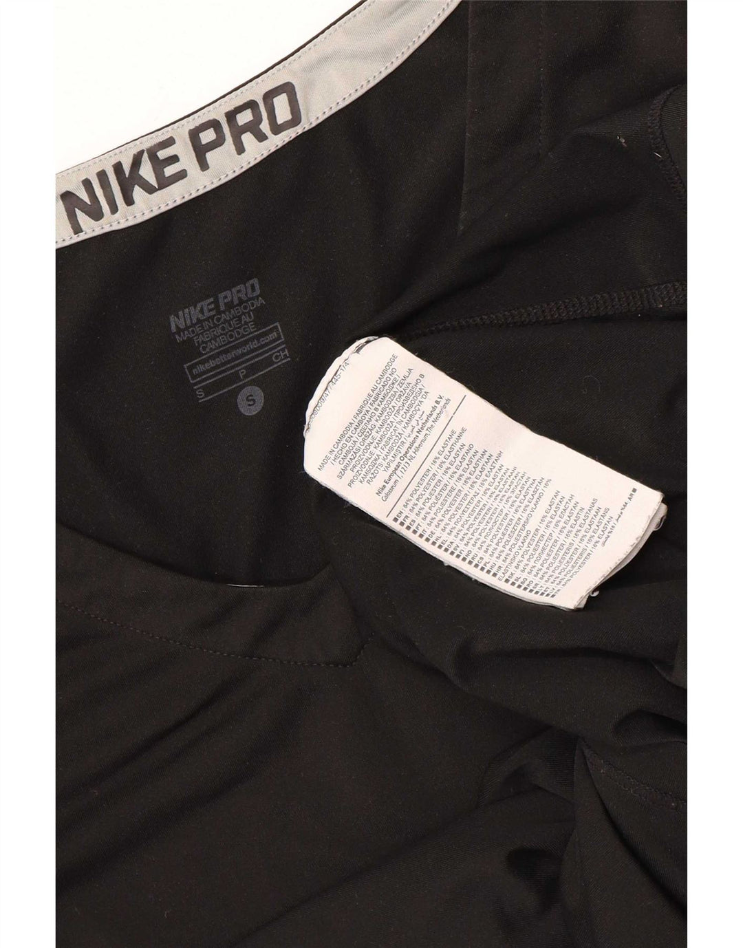 Damska koszulka Nike Dri Fit z długim rękawem, UK 8, mały, czarny poliester