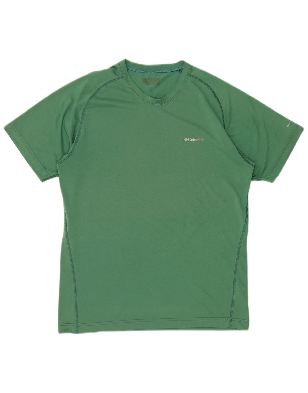Męski T-shirt COLUMBIA Omni-Wick Top, średni zielony poliester