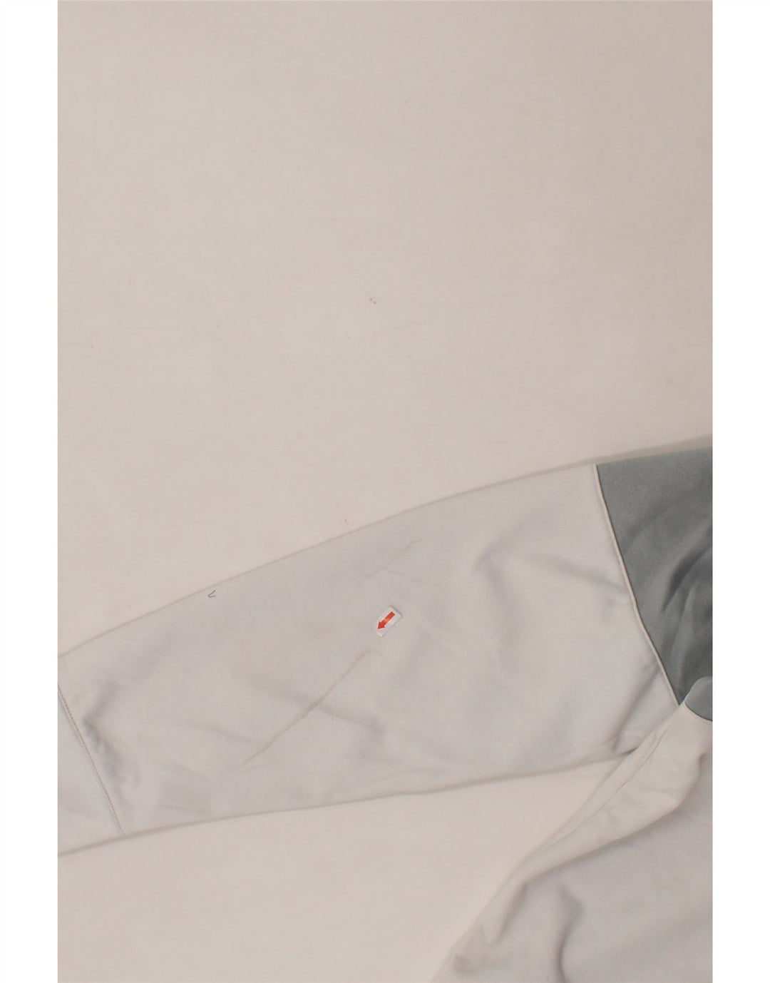 PUMA Mens Zip Neck Pullover Tracksuit Top XL White Colourblock Sports Vintage Puma and Second-Hand Puma from Messina Hembry 