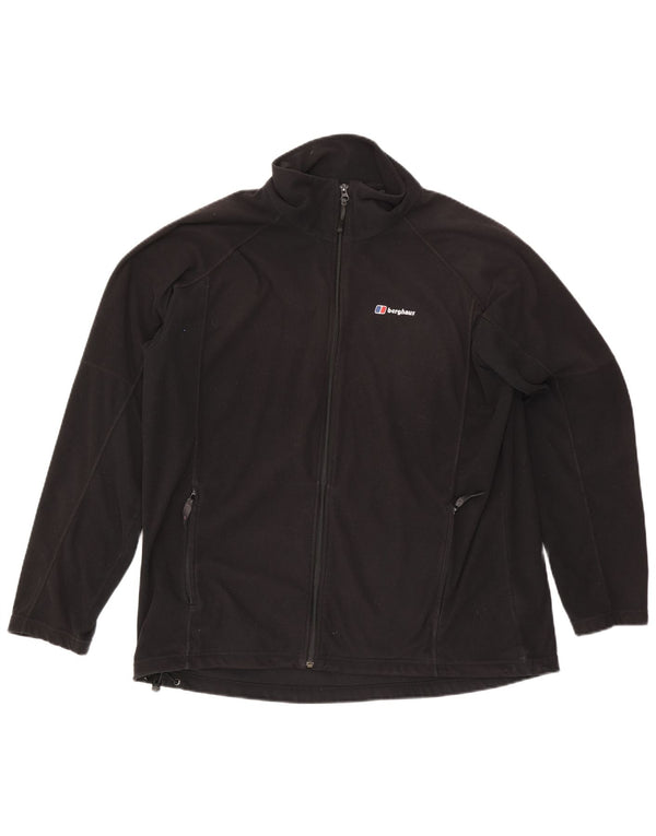 Męska kurtka polarowa Berghaus UK 44 2XL Czarny poliester