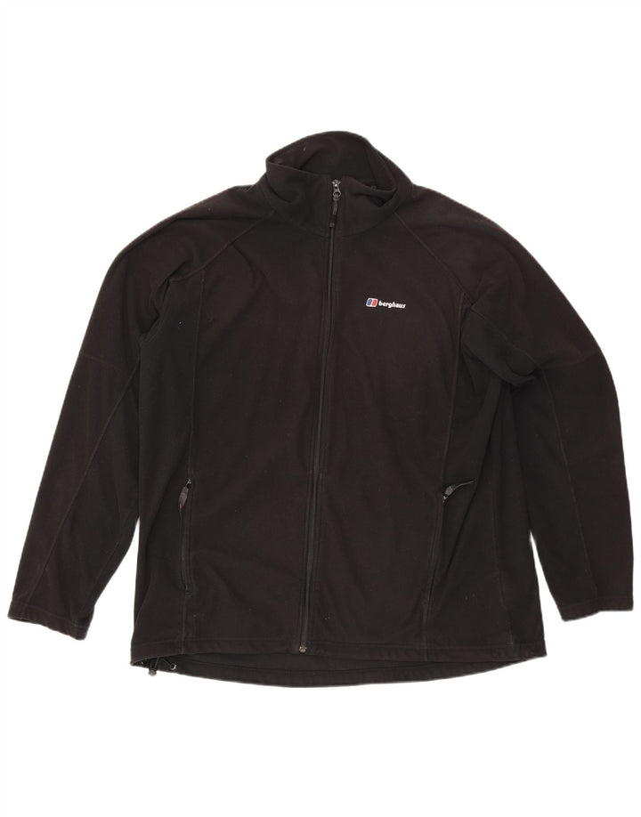 Męska kurtka polarowa Berghaus UK 44 2XL Czarny poliester