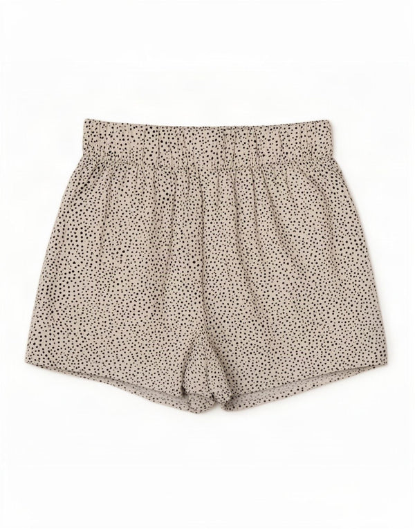 Szorty damskie Marks & Spencer UK 8 Small W26 Biała wiskoza w cętki