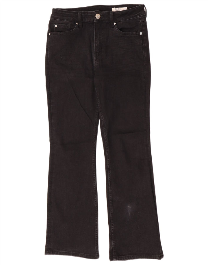 Marks & Spencer Damskie Jeansy Eva Bootcut UK 10 Małe W26 L28 Czarne