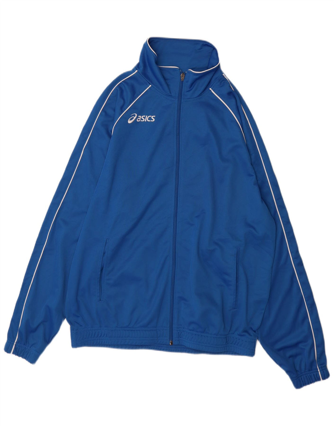 Męska kurtka dresowa Asics XL, niebieski poliester