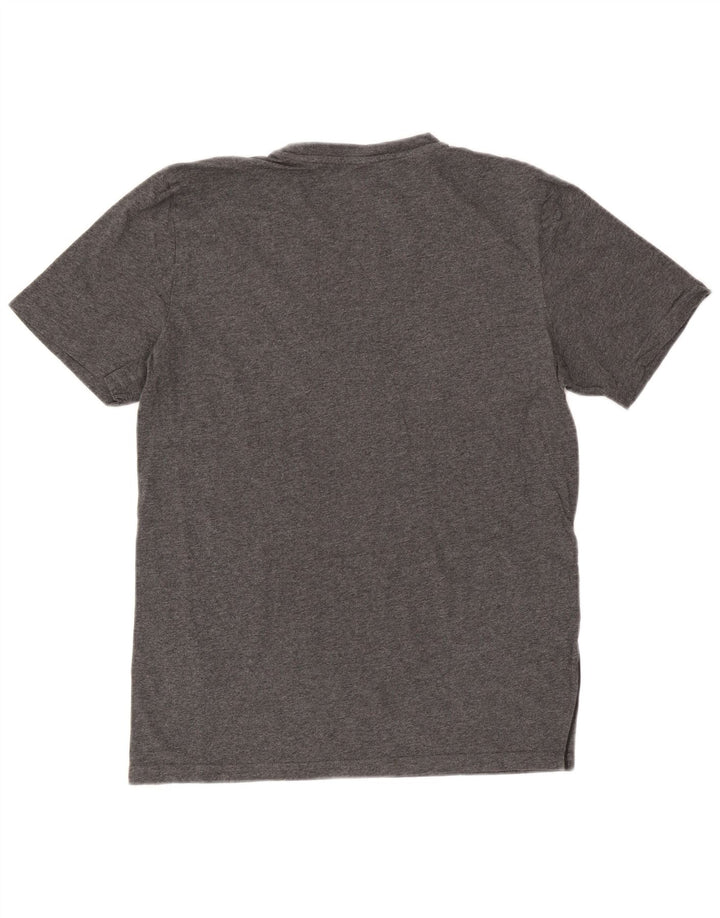 Adidas Mens T-Shirt Top Medium Grey Cotton