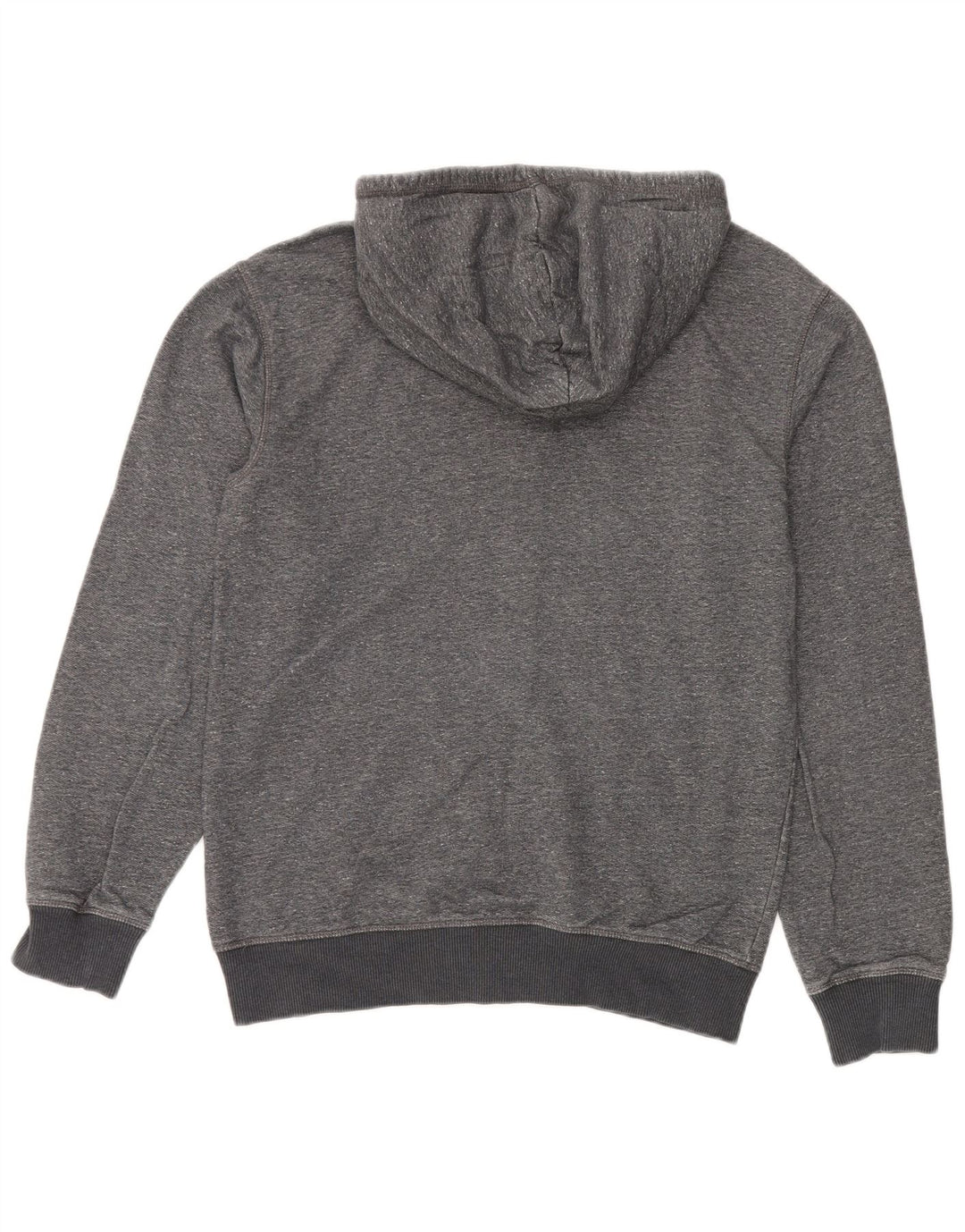 Męski sweter z kapturem i zamkiem błyskawicznym Quiksilver, średnioszary, bawełniany