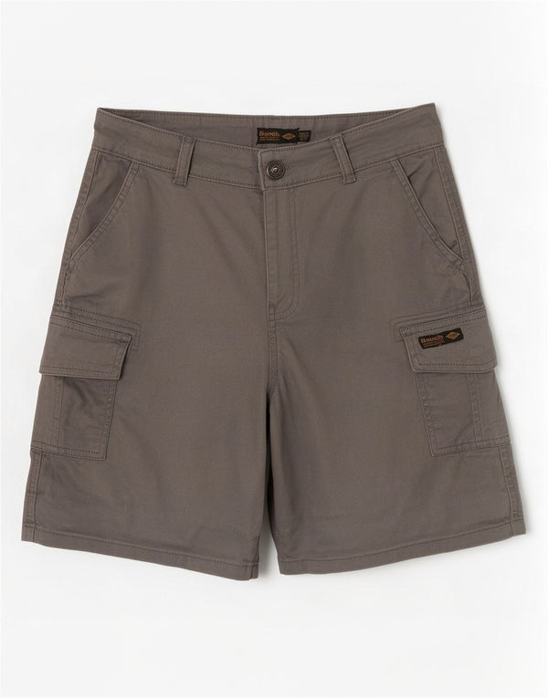Damskie spodenki cargo Bench UK 12 Medium W30 Szara bawełna