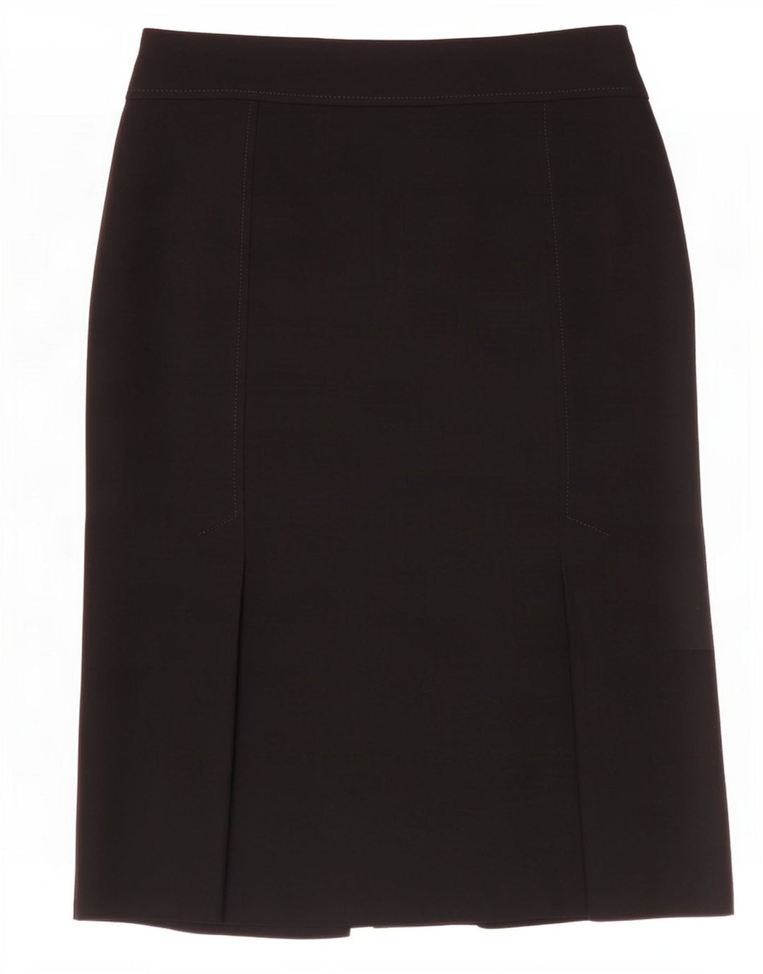 Marks & Spencer Damska prosta spódnica UK 12 Medium W30 Czarny poliester