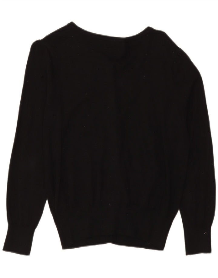 Sweter damski Marks & Spencer UK 14, średni czarny, wiskoza