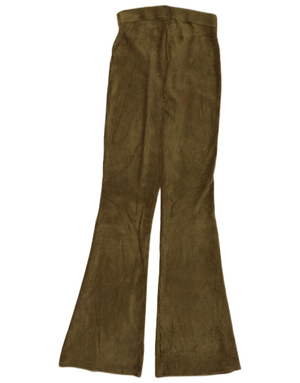Damskie sztruksowe spodnie Topshop UK 6 XS W24 L32 Khaki Cotton