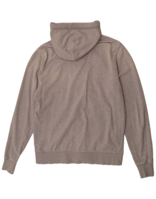 Męski sweter z kapturem i zamkiem błyskawicznym Tommy Hilfiger 2XL w kolorze szarym