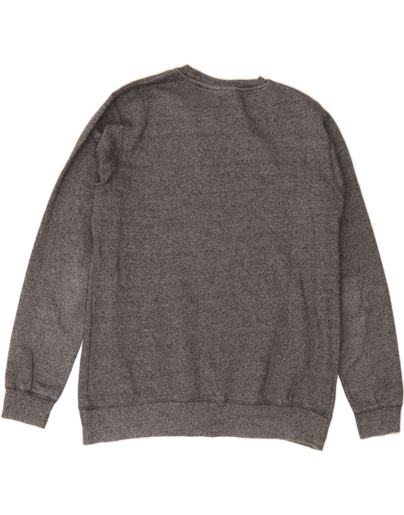 CATERPILLAR Mens Sweatshirt Jumper Medium Grey Flecked Polyester Vintage Caterpillar and Second-Hand Caterpillar from Messina Hembry 