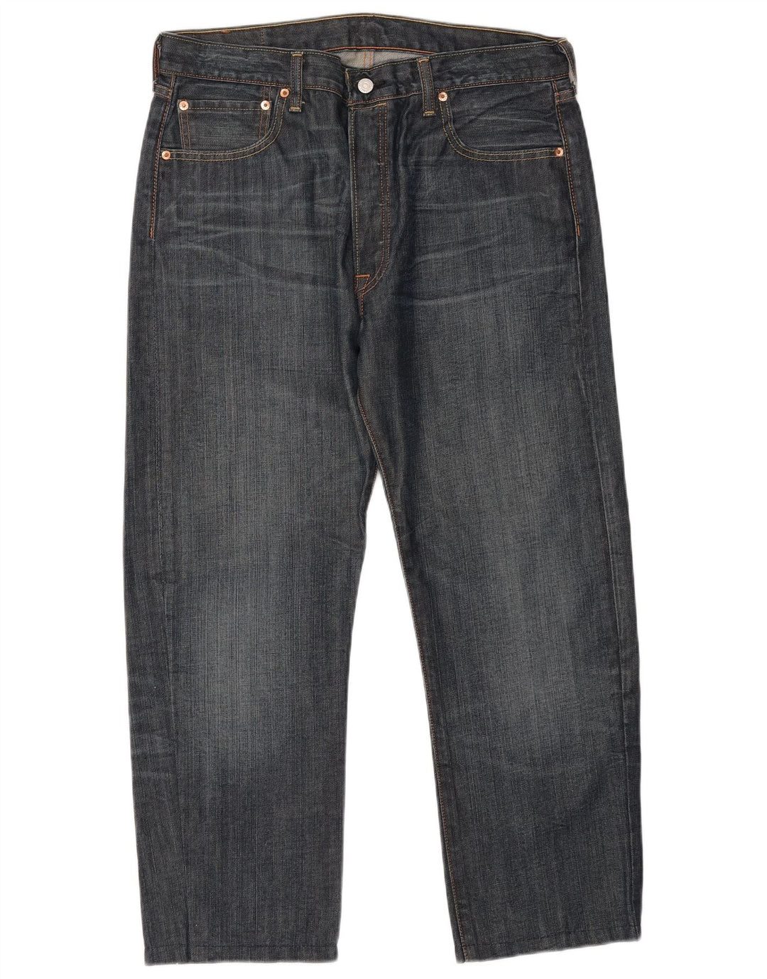 Męskie jeansy Levi's 501 Straight W36 L27 Niebieskie