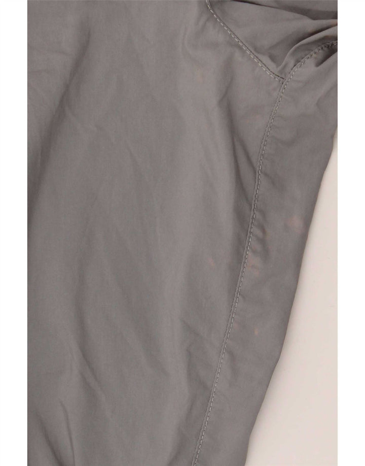 Męskie spodnie cargo Nike Straight W34 L28 Szara bawełna