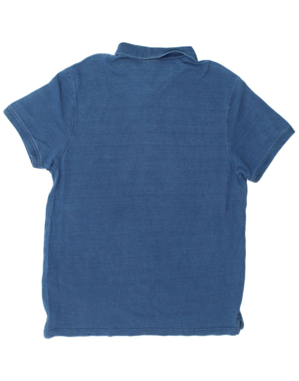 Męska koszulka polo Levi's o standardowym kroju XL, niebieska, bawełniana