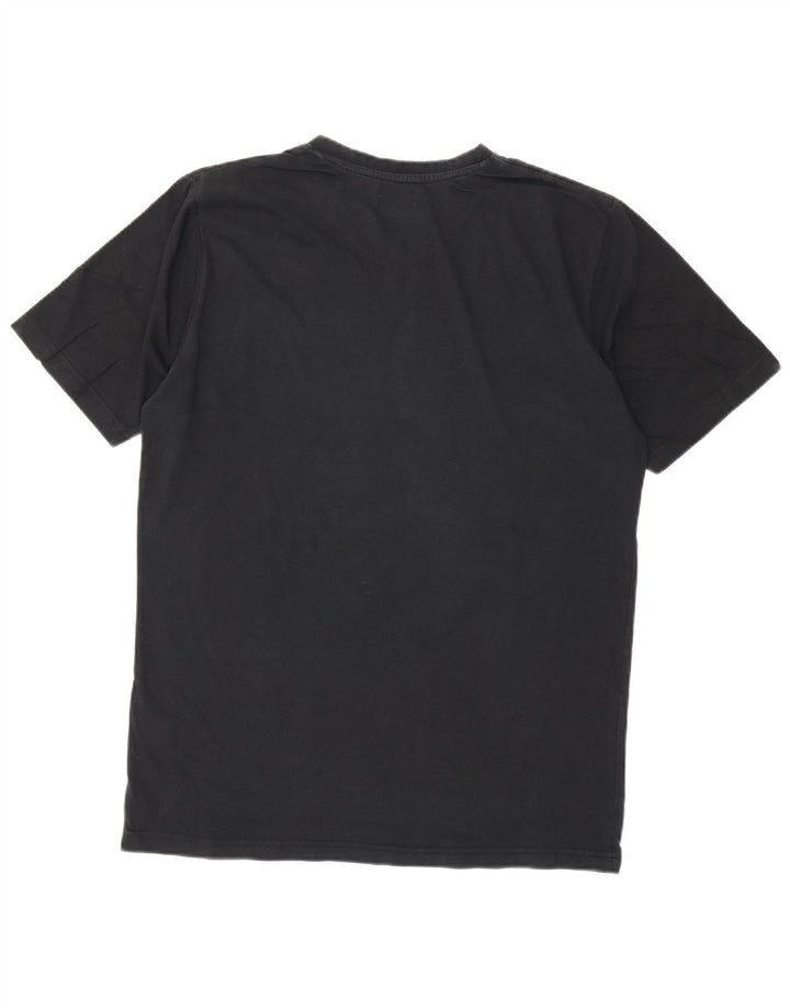Męska koszulka Kappa Top XL, czarna, bawełniana