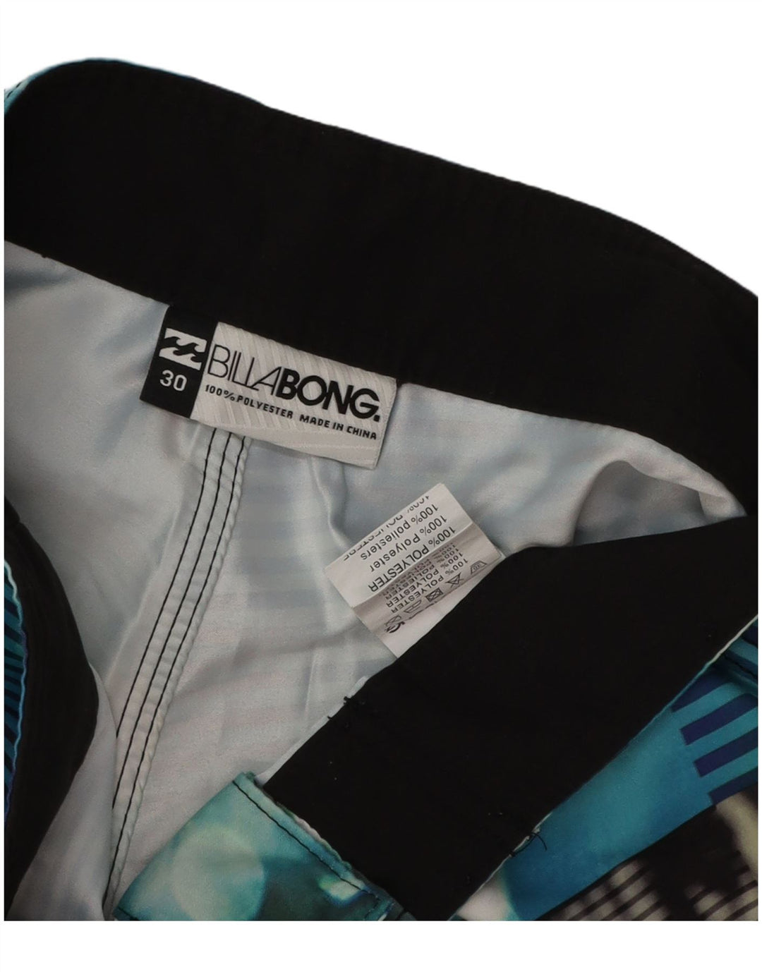 Męskie spodenki kąpielowe Billabong z grafiką, średnie, wielokolorowe paski