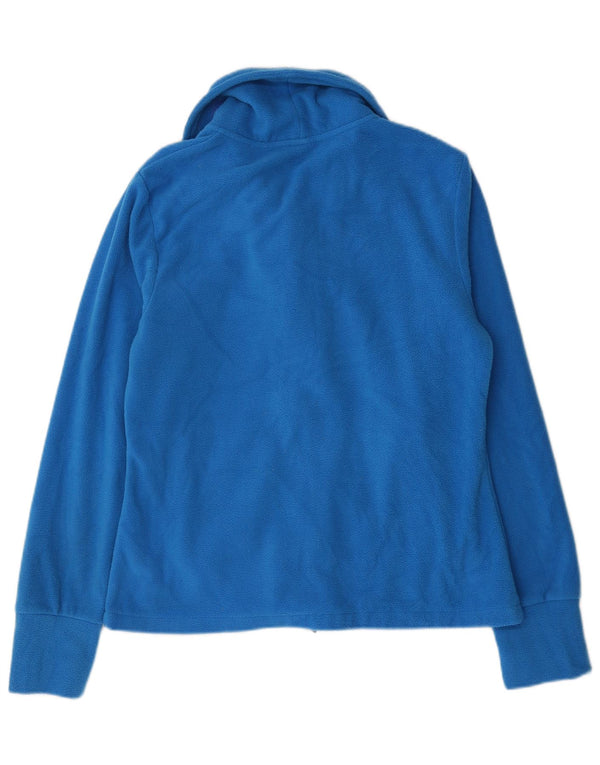 Bench Womens Fleece Jacket UK 14 Large Blue Polyester