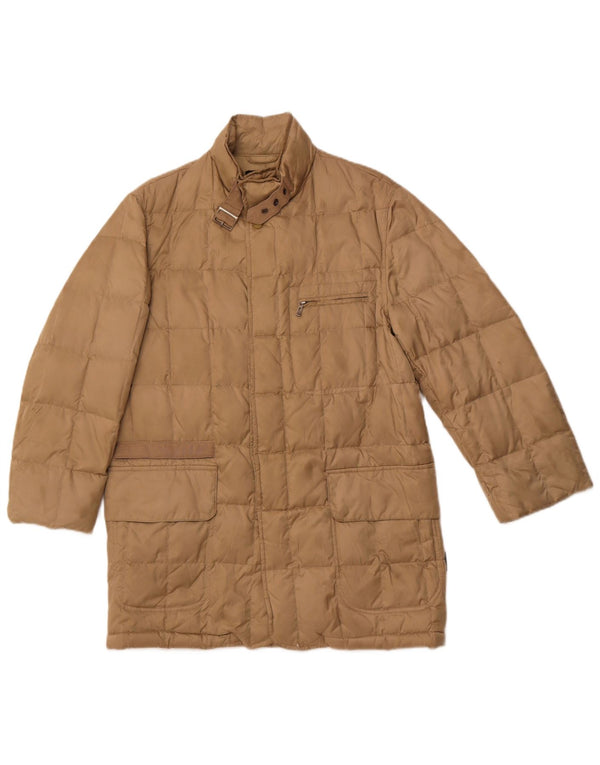 SERGIO TACCHINI Męska ocieplana kurtka UK 38 Średni Beż