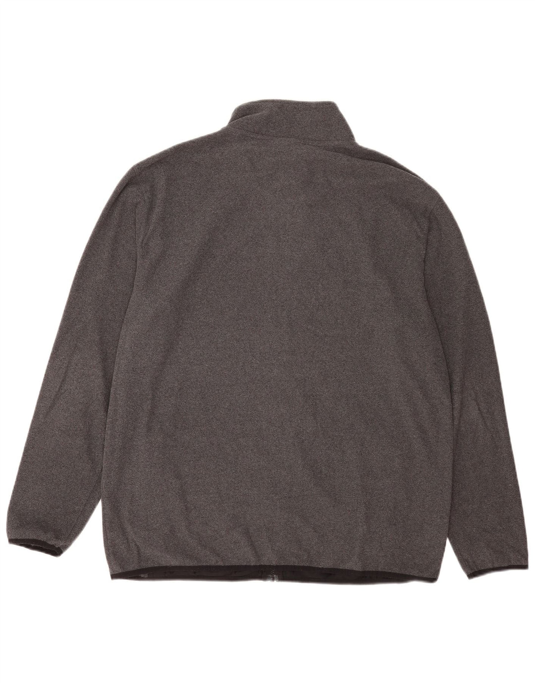 Męska kurtka polarowa Calvin Klein UK 44 2XL Szary poliester