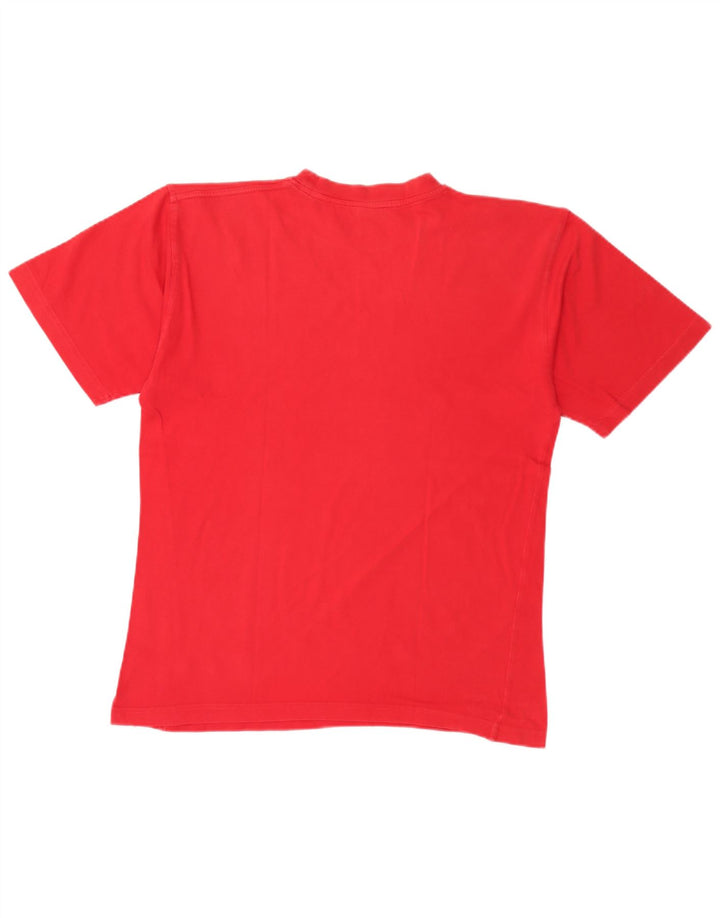 Męska koszulka z grafiką Fila Top IT 50 Medium Red Cotton