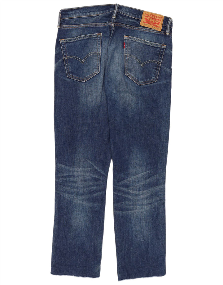 Męskie jeansy Levi's 511 Slim W32 L28 Niebieska bawełna
