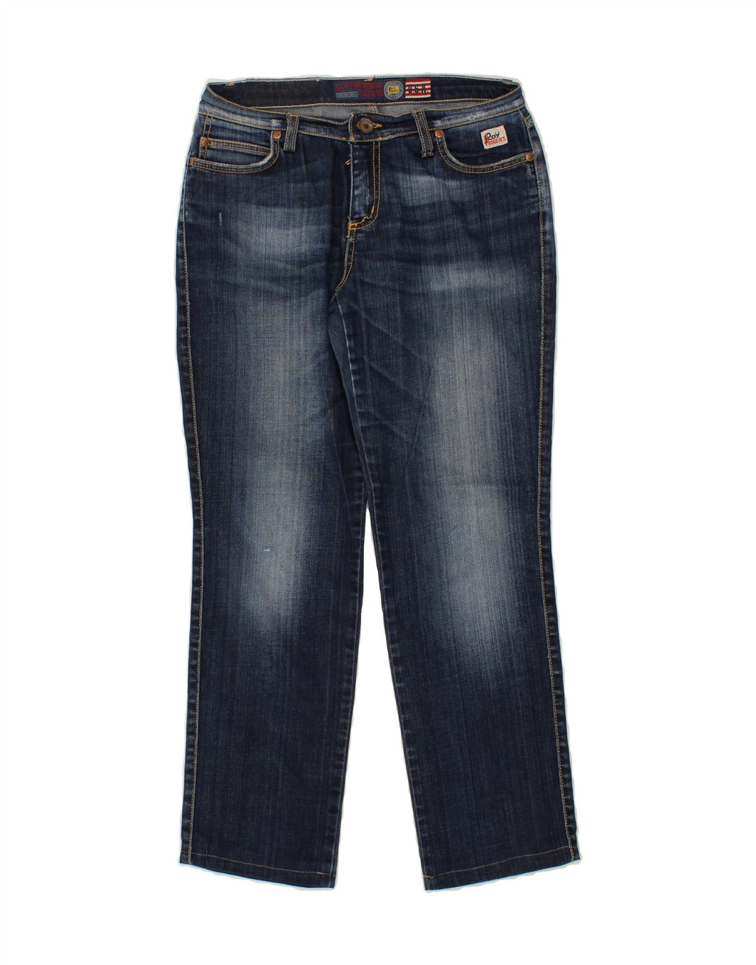 ROY ROGERS Womens Straight Jeans W31 L28  Navy Blue Cotton Vintage Roy Rogers and Second-Hand Roy Rogers from Messina Hembry 