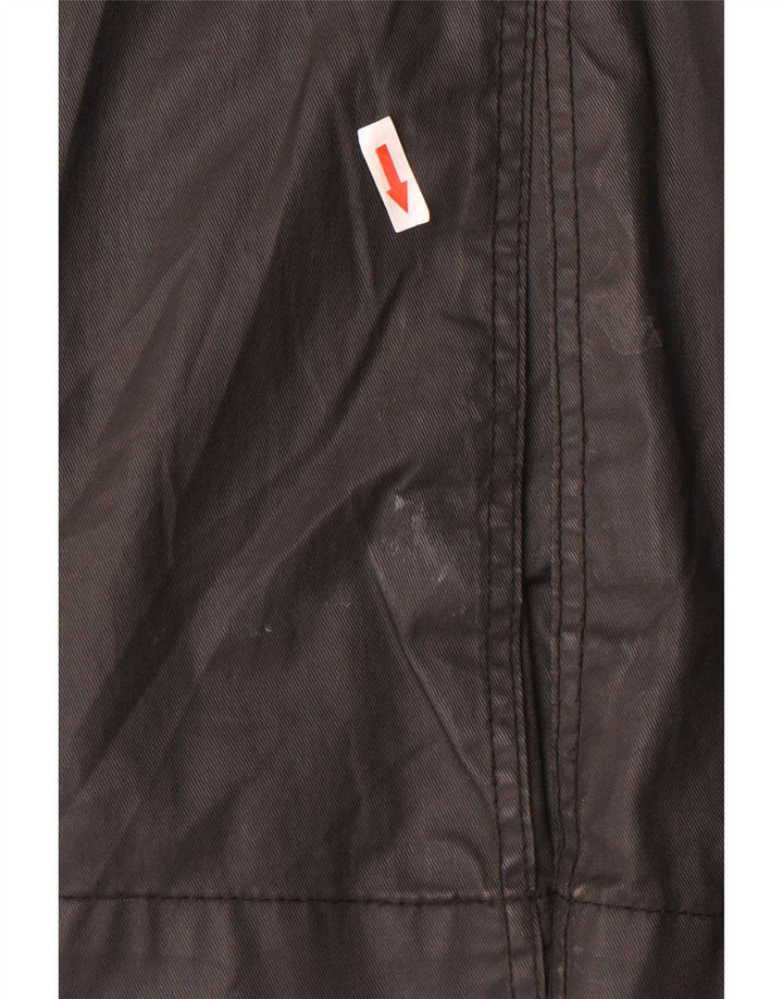 Damski trencz KHUJO UK 18 XL, czarny poliester