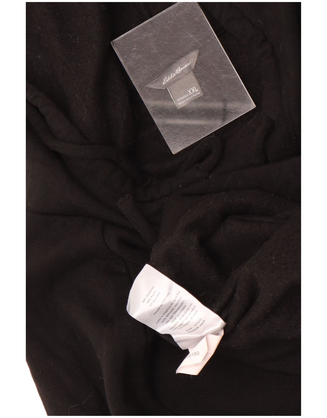 Damski sweter z kapturem Eddie Bauer UK 20 2XL Czarny poliester